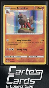 Hisuian Arcanine 2022 Pokemon Prize Pack Series Cards #084/196 Holo Rare - Picture 1 of 2