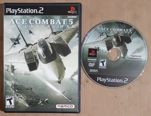 Ace Combat 5: The Unsung War NO Manual (Sony PlayStation 2 2004) VG Shape/Tested - Picture 1 of 1