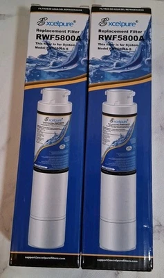 Excelpure Replacement Refrigerator Water Filters RWF5800A New Lot Of 2 - Image 1 of 4