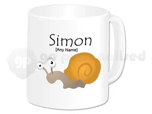 Personalisierte Geschenk Schnecke Insekt Tasse Kaffee Tee Tasse Arbeit Spaß Neuheit Geschenkidee - Bild 1 von 3