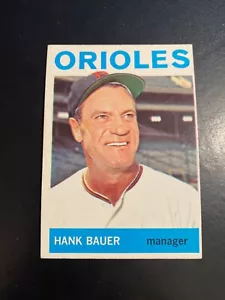 1964 TOPPS BASEBALL #178 HANK BAUER!! $1 SHIPPING!! - Picture 1 of 2