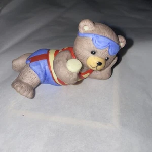 BC Bronson Porcelain Bears of Distinction Figurine - Beach Bear New no box - Picture 1 of 6
