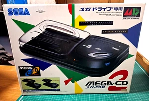 NEW Sega Mega CD 2 Console Japan *GREAT BOX FOR COLLECTION - PRICE DOWN* - Picture 1 of 4