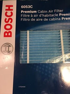 Cabin Air Filter  Bosch  6053C hepa filter new - Picture 1 of 12