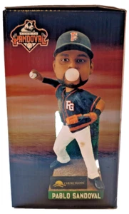 2015 Pablo Sandoval Fresno Grizzlies Wackelkopf Neu im Karton - Bild 1 von 6