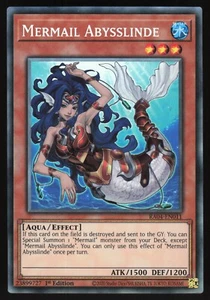Mermail Abysslinde - RA04-EN011 - Collector's Rare - 1st Edition Yugioh - Bild 1 von 1