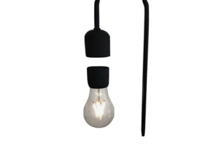 magnetic levitating floating led light bulb wireless charging station - Picture 1 of 5