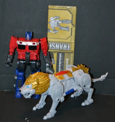 Transformers Rise Of The Beasts ROTB Beast Alliance OPTIMUS PRIME & LIONBLADE Foto 1 de 2