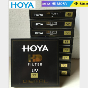 Hoya HD UV 49mm-82mm Filter Digital High Definition Coating for Canon Sony Lens