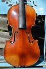Old French MIRECOURT violin label H.DERAZEY iron mark inside great condition