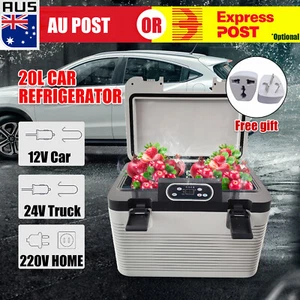 AU 20L Portable Fridge Freezer Cooler Camping Car Home Boat Caravan 12/24/240V X - Picture 1 of 12