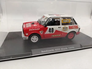 Autobianchi A112 Abarth Bastos #40 1/24 Leo Models ixo metro - Foto 1 di 4