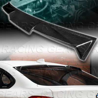 CARBON FIBER REAR ROOF SPOILER WING FIT 15-20 BMW 420I 430I 440I GRAN COUPE F36 - Image 1 of 4