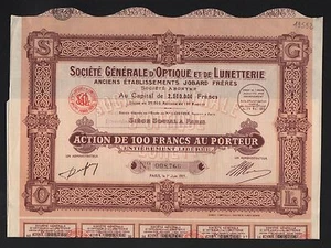 OPTIQUE & LUNETTERIE, ex-Ets JOBARD Frères (A) - Picture 1 of 1