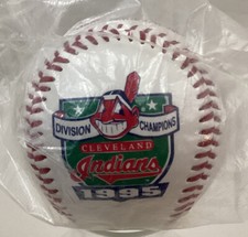Cleveland Indians Fotoball 1995 Division Champions Chief Wahoo