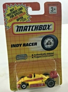 Indy Racer MB65 Matchbox Racing Team Vavoline 5 Vintage 1991 Nuova Scheda Blister - Foto 1 di 7