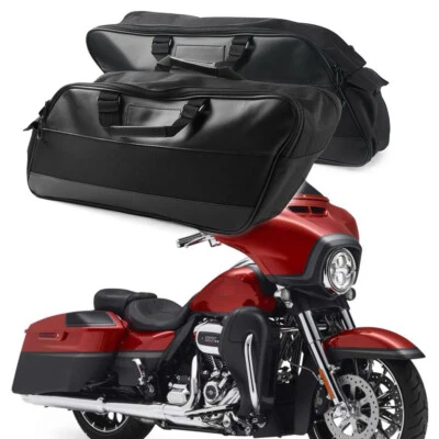Bolsa de equipaje Tour Pack forros suaves alforja para Harley Davidson CVO Street Glide Foto 1 de 4