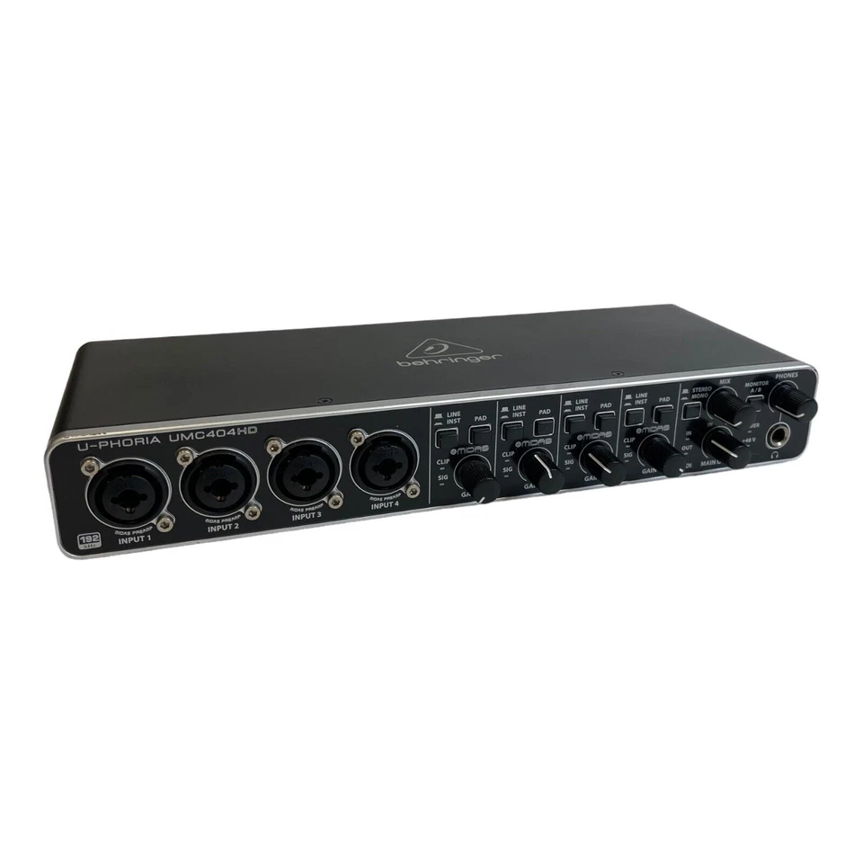 Behringer U-PHORIA UMC404HD MIDI USB Interface