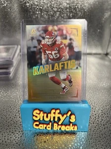 2024 Panini Luminance Football George Karlaftis CHIEFS #35 Yellow #/299 - Picture 1 of 1