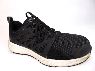 Reebok Fusion Flexweave Composite Toe Work Sneakers Women's Size 10.5 M, Black - Image 1 of 4