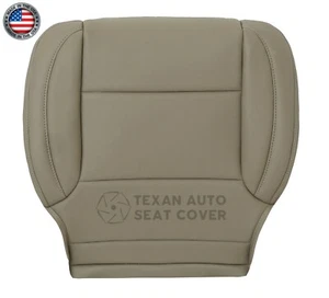 2017, 2018 GMC SIERRA 1500, 2500 SLT SLE Driver Bottom Perforated Seat Cover Tan - Picture 1 of 7