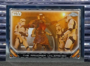 Star Wars The Mandalorian Topps Chrome The Armorer Unleashed #S1-48 Base Card - Picture 1 of 3