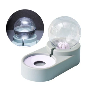 Dog Water Feeder 2 Bowl Dog Feeder Dog Drinking Tool Pet Food Feeder - Afbeelding 1 van 12