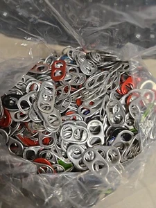 600 ALUMINUM CAN TABS - PULL TABS - POP TOPS SODA - Picture 1 of 1