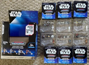 Micro Galaxy Squadron Scout Class Series 7 Comp 6 Set Chase Yellow Blue clone - Picture 1 of 9