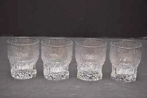 4 iittala Finlandia Aslak/Alaska Ice Whisky Rocks Bar Vaso Tapio Aktivkala - Imagen 1 de 11