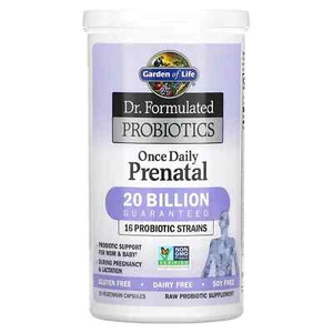 GARDEN OF LIFE Dr. Formulated Probiotics Once Daily Prenatal 30 Veg Capsules - Picture 1 of 6