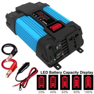 Car Power Inverter 6000W 12V 110V DC AC Modified Pure Sine Wave Solar Converter - Picture 1 of 13