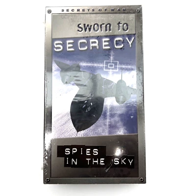 Sworn to Secrecy - Spies in the Sky (VHS) Time Life Video Secrets Of War Epic - Image 1 of 4