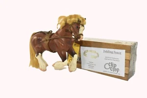 DE COLECCIÓN CANAL KING GRAND CHAMPIONS CLYDESDALE SEMENTAL Y CLIP DE MADERA CLOP CERCA - Imagen 1 de 11