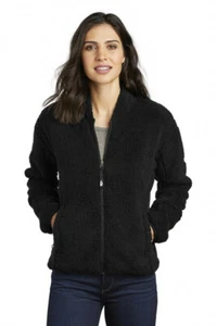 The North Face Women HIGH LOFT Fleece SHERPA Full Zip Soft Cozy Coat 3241 - Picture 1 of 12