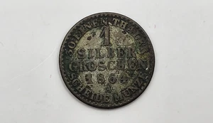 1864 A Kingdom of Prussia 1 Silbergroschen Silver Coin -William I - KM#485 - Picture 1 of 4