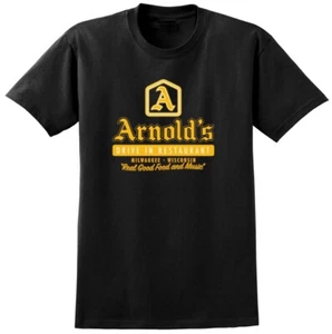 Arnold's Drive-In Happy Days T-shirt - Retro 70s 80s TV Show Classic Fonz Comedy - Picture 1 of 2