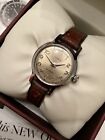 Vintage 60s Ladies Timex Mechanical Watch with Leather Strap & Beta Watch Case .