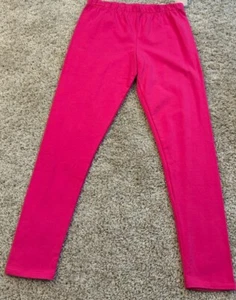 OSHKOSH B'GOSH Legging Big Girls Size 12 Bright Pink NWT Retails $18 - Picture 1 of 3