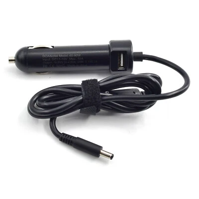 Auto Car DC Power Adapter Charger 90W for Dell Laptop Notebook 4.5*3.0mm - Image 1 of 4