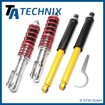 TA TECHNIX COILOVER / COILOVER -KIT PER RENAULT 19 SOSPENSIONE REGOLABILE TUV - Immagine 1 di 2