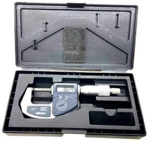 MITUTOYO TOOLS 0-1” DIGIMATIC OUTSIDE MICROMETER, 0.00005”, MDC-1”S, 293-815 - Picture 1 of 7