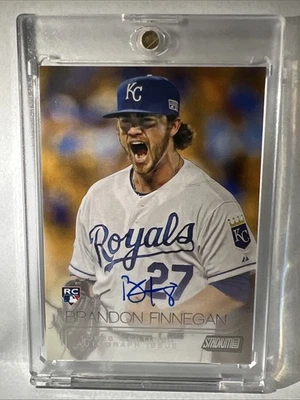 2015 Topps Stadium Club - Brandon Finnegan Autograph Auto RC Royals #SCA-BFN - Image 1 of 2