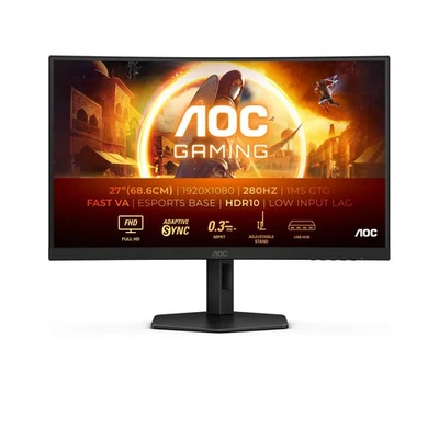 AOC C27G4ZXU Curved Gaming-Monitor 68,6 cm (27") - Bild 1 von 4