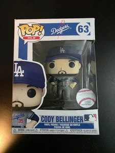 Funko POP Cody Bellinger Los Angeles Dodgers MLB Baseball #63 Vinyl Figur PIC - Bild 1 von 2