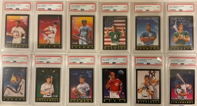 Fleer Pro-Visions 1991 - Juego completo (12) - todo como nuevo PSA 9 - LEER Foto 1 de 4