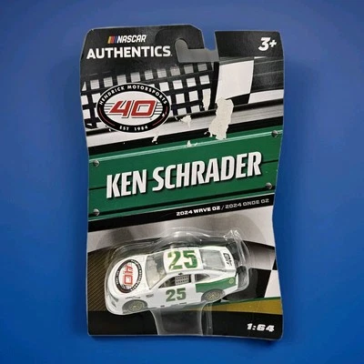 #25 Ken Schrader HENDRICK MOTORSPORTS 40TH 2024 Wave 2 NASCAR Authentics 1:64 - Image 1 of 3