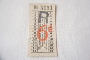 Hardwicks Services Independent Bus Tram Ticket - Picture 1 of 2