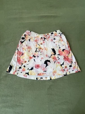 Женская спортивная юбка Lady Hagen Golf Skort персиковый розовый цветочный принт размер маленький - Изображение 1 из 4