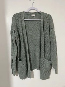 SO Damen Strickjacke Bohemian Hippie Gypsy Zopfmuster Übergang XL  - Bild 1 von 9